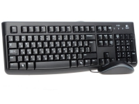 Комплект (клавиатура + мышь) Logitech Desktop MK120, USB  ― "Сплайн-Технолоджис"